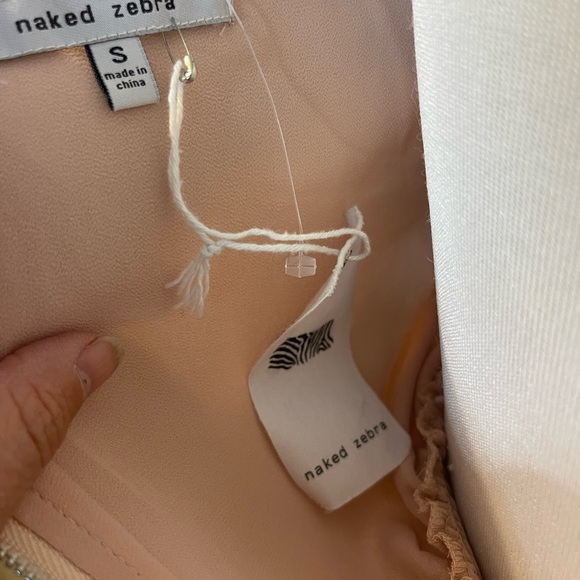 New with Tags Naked Zebra long dress - Picture 4 of 5